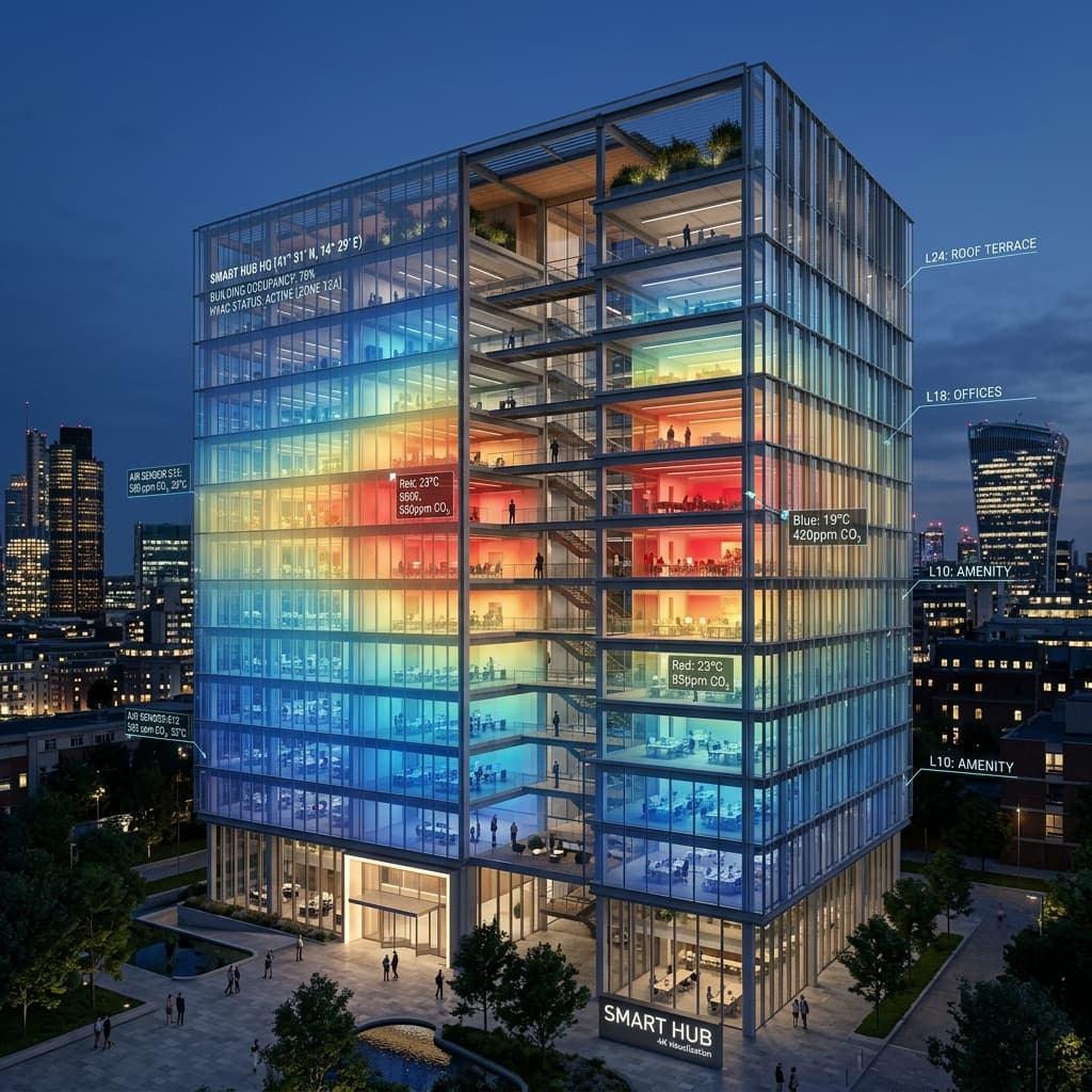 Breakthrough AI Creates Real-Time "Digital Twins" for Healthier Buildings