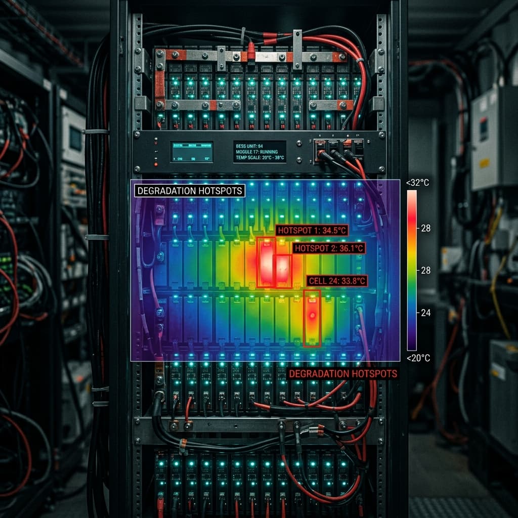 Hybrid Physics–AI Digital Twin for BESS
