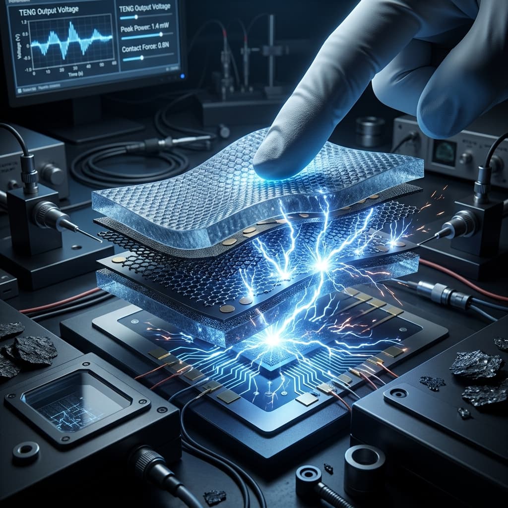 High-Performance Triboelectric Nanogenerator Based on Recycled Materials for Mechanical Energy Harvesting